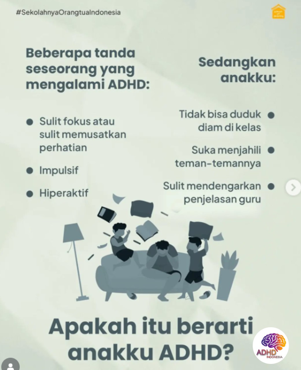 Ciri dan Gejala ADHD pada Anak Usia Dini di Kota Mojokerto